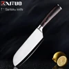 XITUO cuchillo de cocina cuchillos de Chef 8 pulgadas japonés de acero inoxidable de alto carbono cuchillo de Santoku vegetal herramienta para cortar ► Foto 2/6