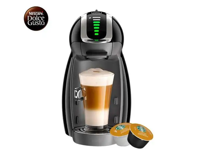 Nescafé cafetera eléctrica Dolce Gusto para uso en el hogar, máquina de café  con cápsula eléctrica de goteo, color negro, capuchino, Genio2|Piezas de  cocina de vapor| - AliExpress