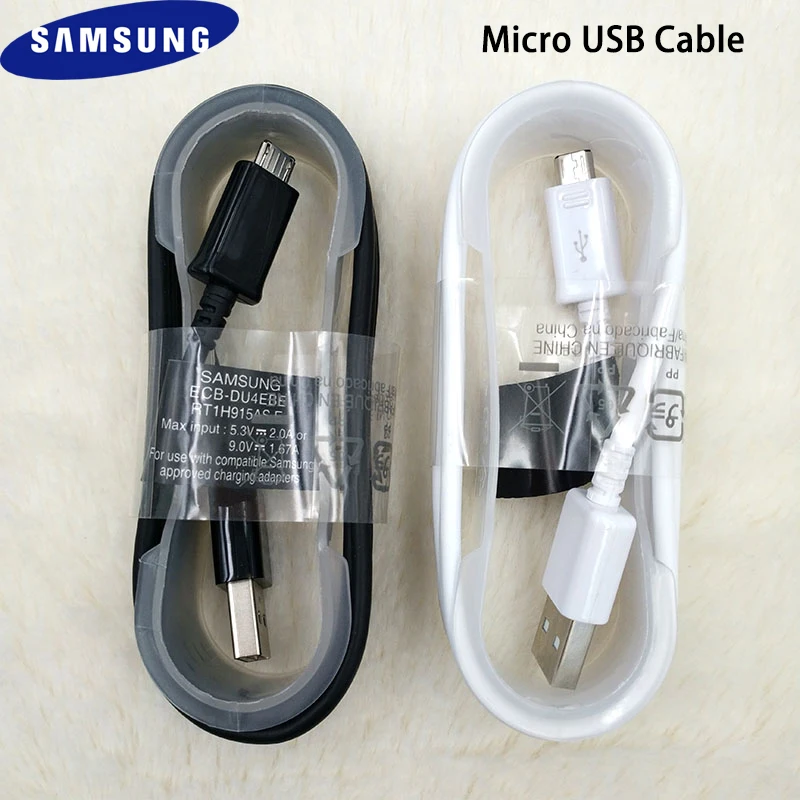 Оригинальное быстрое зарядное устройство Samsung кабель Micro USB 1/1 5/2 м 2 А линия