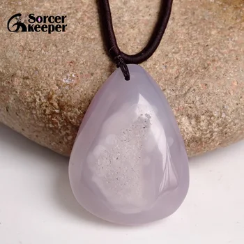 

Real Natural Stone Polished Agates Geode Quartz Crystal Cluster Treasure Bowl Specimen Pendant Necklace For Jewelry Making BC684