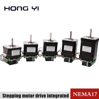 

17hs6401S/8401S stepper motor drive integrated driver body length 48MM 60mm 42 stepper motor for 3D printer