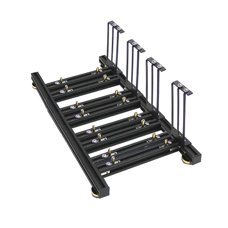 Rack Suporte da Placa Gráfica Titular da Liga de Alumínio Placa Gráfica Sobrecarga Rack Suporte Riser Cabo ou Adaptador Cartão 4gpu
