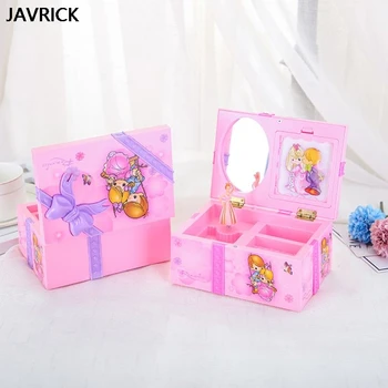 

Music Jewelry Box Rotating Ballet Dance Jewelry Box Christmas Birthday Gift for Girls Women Creative Home