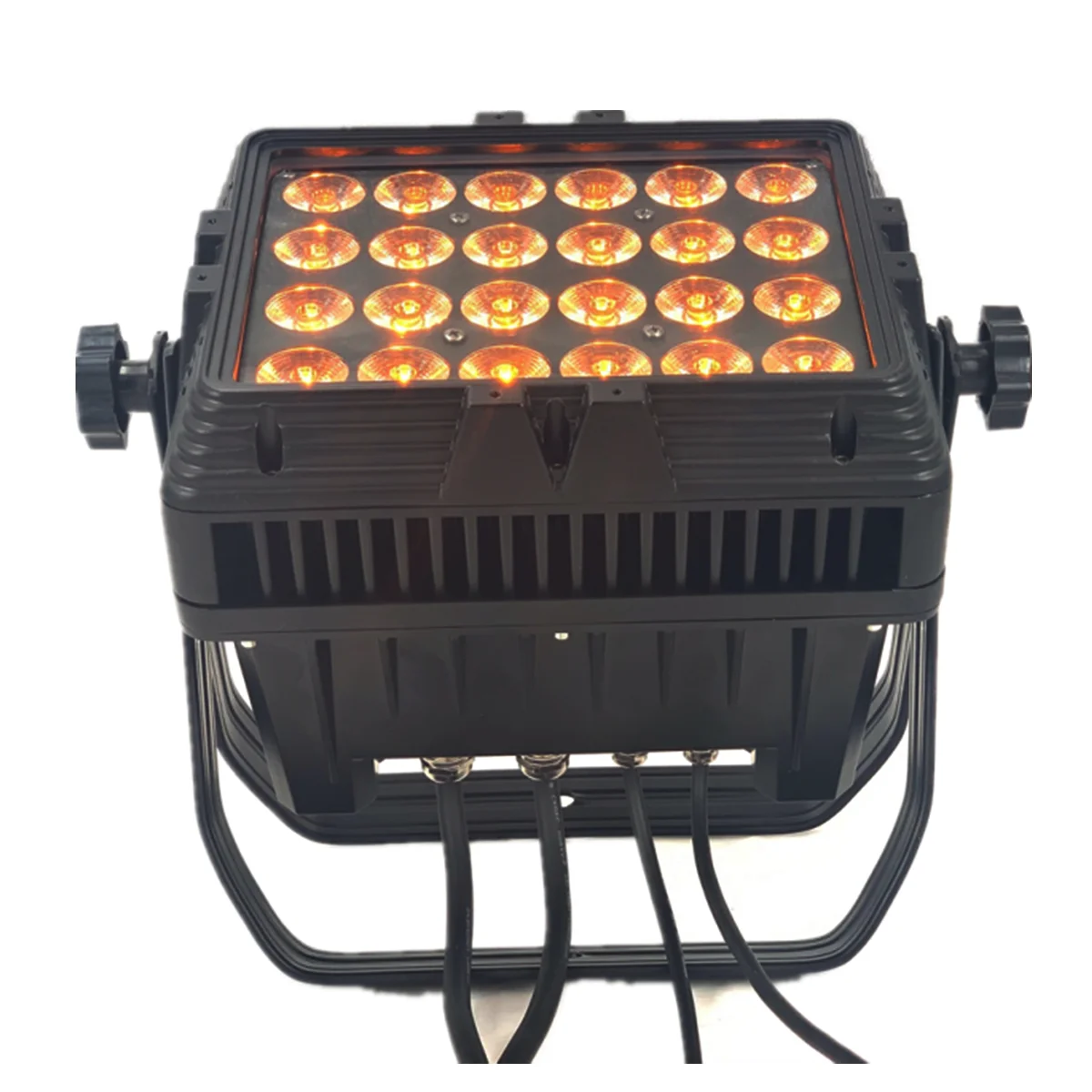 디스코 장식 벽 워시 라이트, IP65, 24x18W, rgbwa uv, 6in 1 무대 와셔 라이트, 방수 rgbwa uv led 벽 와셔, 신상