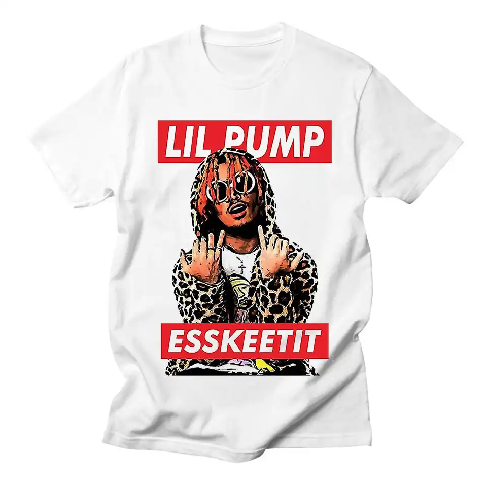 リルポンプ Esketit 紫メンズ黒 Tシャツシャツ服おかしい Tシャツメンズ夏の Tシャツブランドトップス Aliexpress