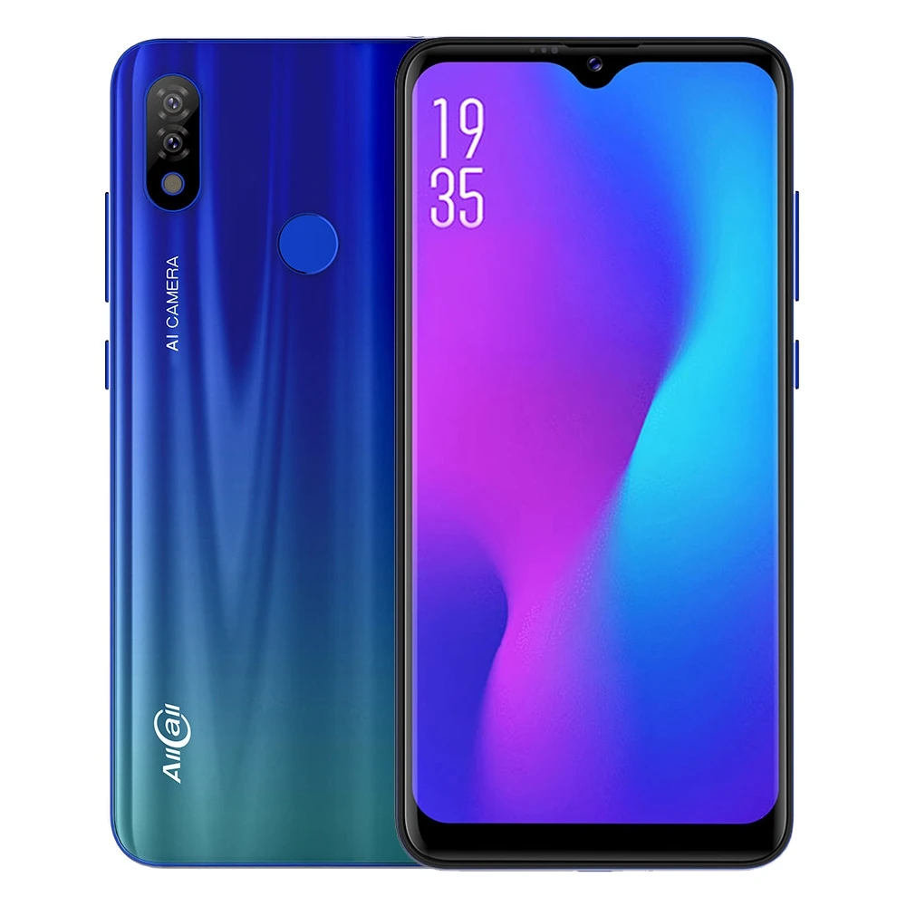 AllCall S10, 6,22 дюймов, 4 ГБ, 64 ГБ, смартфон, Android 9,0, Helio P23, четыре ядра, 4G, OTG, разблокировка отпечатков пальцев, распознавание лица, мобильный телефон