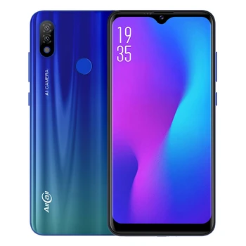 Перейти на Алиэкспресс и купить AllCall S10, 6,22 дюймов, 4 ГБ, 64 ГБ, смартфон, Android 9,0, Helio P23, четыре ядра, 4G, OTG, разблокировка отпечатков пальцев, распознавание лица, мобильный телефон