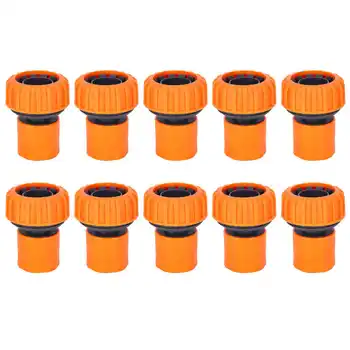 

Plastic 10Pcs Garden G1in DN25 Water Pipe Hose Nipple Quick Connector Adapter Irrigation Tools Watering and Irrigation