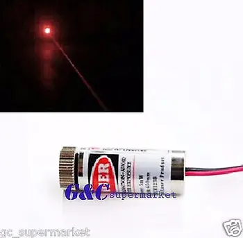 

5PCS 5mW Red Dot Adjustable Laser Module 650NM Focus Stripe Lens Laser Head diy electronics