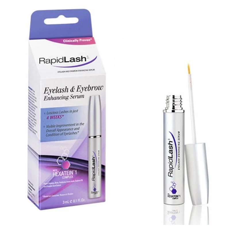 RapidLash ресницы бровей усилитель роста сыворотка кондиционер Revitalash 3 мл - Цвет: Черный