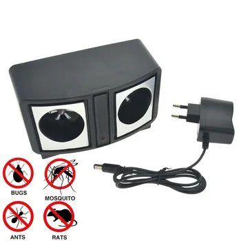 

Dual Sonic Ultrasonic Pest Repeller Mice Mosquito Insect Safety Control Repellent DNJ998