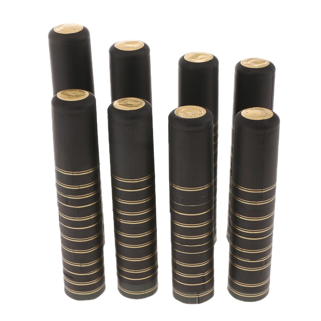 100pcs PVC Wine Bottle Heat Shrink Capsules Caps for Home Brewing 60mm Height 30-34mm 100pcs PVC Wine Bottle Heat Shrink Capsules Caps for Home Brewing 60mm Height 30-34mm