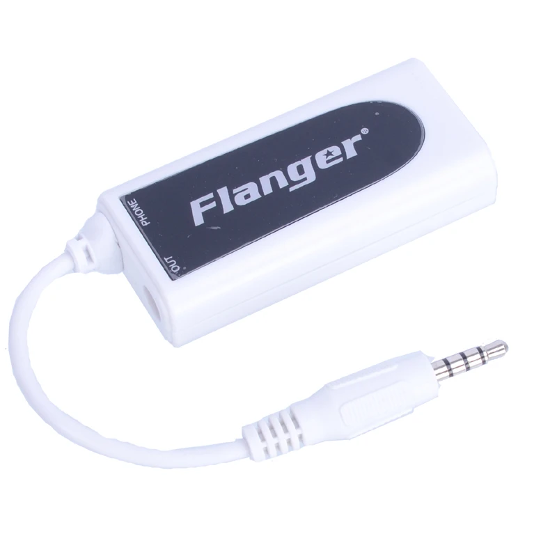 Flanger FC-21 конвертер адаптер для сотового телефона IPhone и Android телефона на гитарный бас сенсорная музыка
