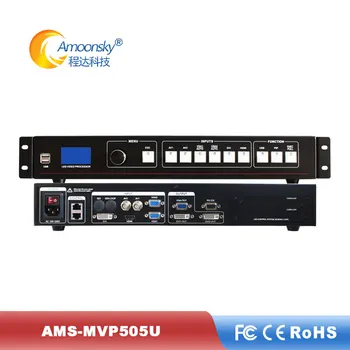 

hd led video scaler ams-mvp505u led display screen processor support novastar msd300 control card for curved led wall display