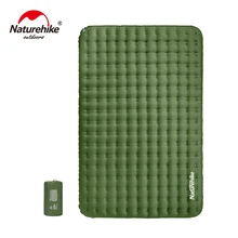 Naturehike ТПУ утолщенный двойной надувной матрас кемпинг Сиеста Портативный Водонепроницаемый Открытый коврик NH19QD010