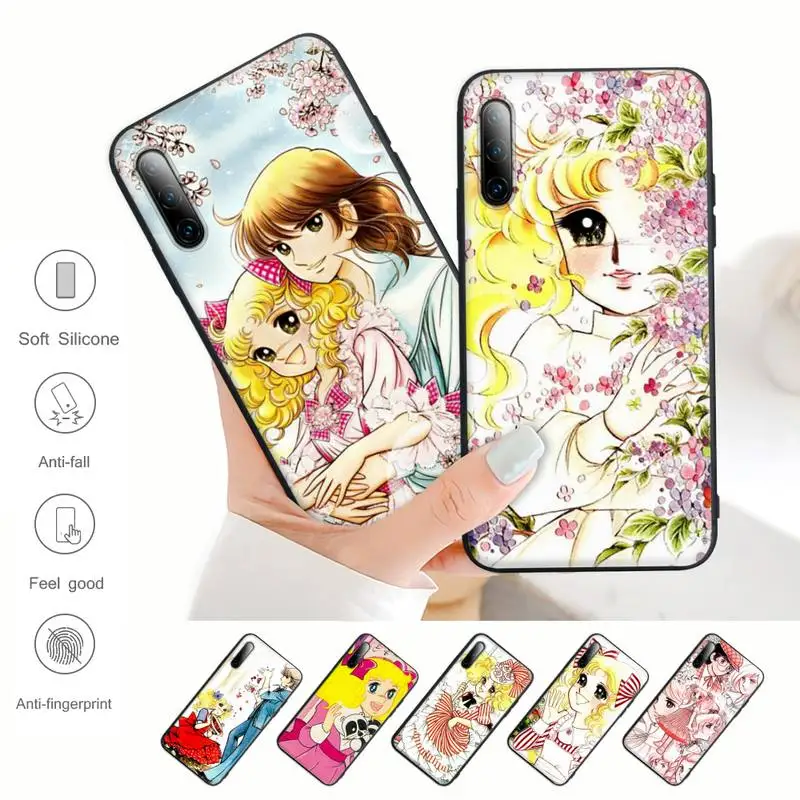 Anime Manga Candy Phone Case For Redmi Note 6 8 9 10 Pro 9s 8t 7 5A 5 4 4x Silicone Cover  Мобильные телефоны