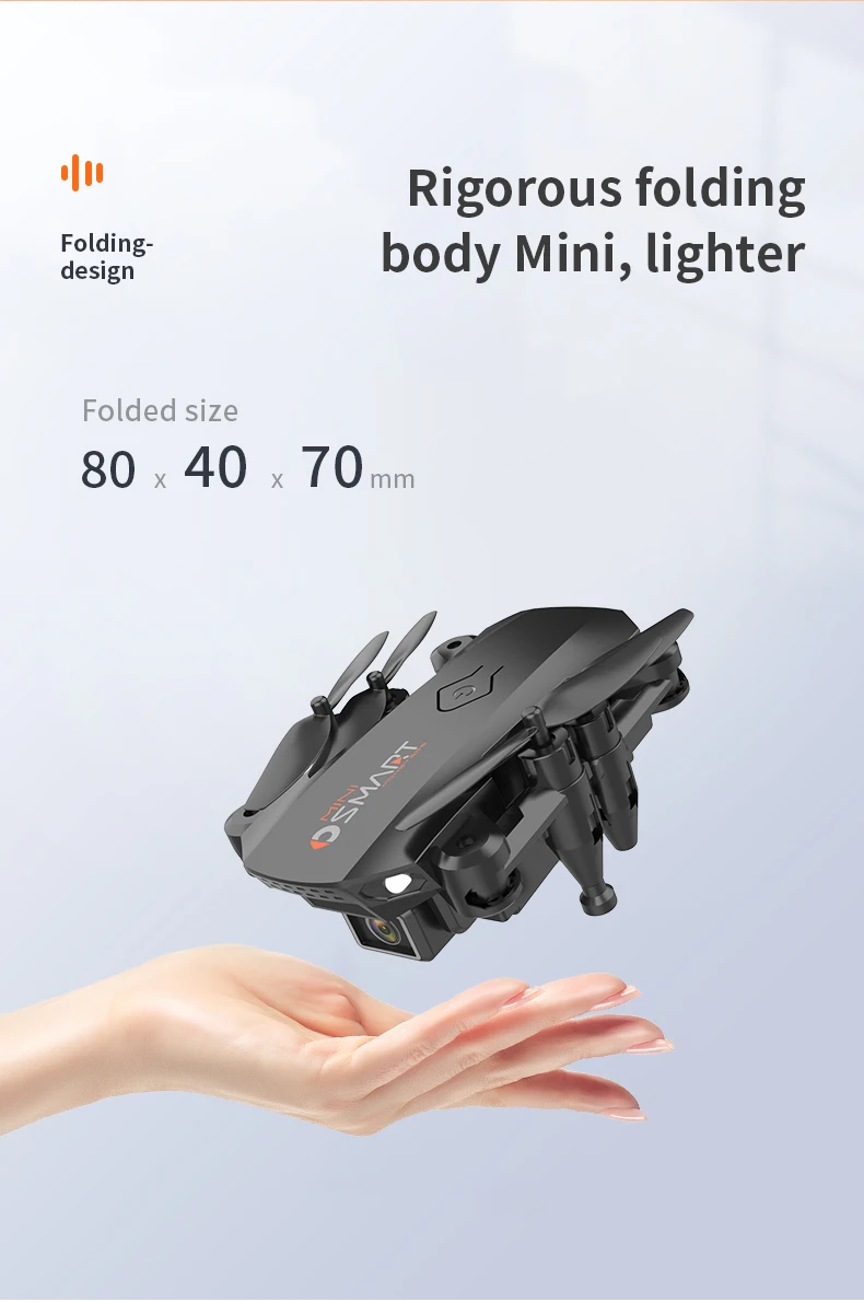 Teeggi L23 Mini Drone 4K Profesional 2.4G WiFi With HD Dual Camera Foldable Quadcopter FPV RC Helicopter Toy For Children Gift best RC Helicopters