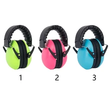 Детский слуховой протектор, Регулируемые мягкие наушники для малышей, звукозащитные наушники с шумоподавлением для младенцев