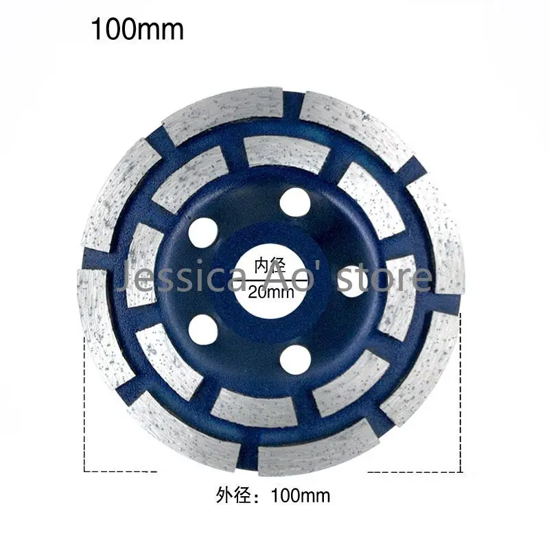 Durable Angle Grinder Diamond Grinding Disc for Stone Cement Tile Wall Marble Bowl Grinding Wheel Concrete Cement Grinding mold grinding bit polishing rotary stone tool wood 10pcs abrasive ceramic die grinder drill bit jade metal durable