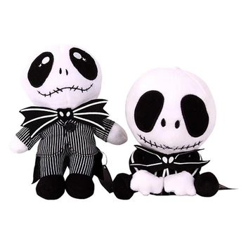 

The Nightmare Before Christmas Jack Skellington Plush Toys Doll Skull Jake Plush Stuffed Toys for Children Kids Gift 20-25cm