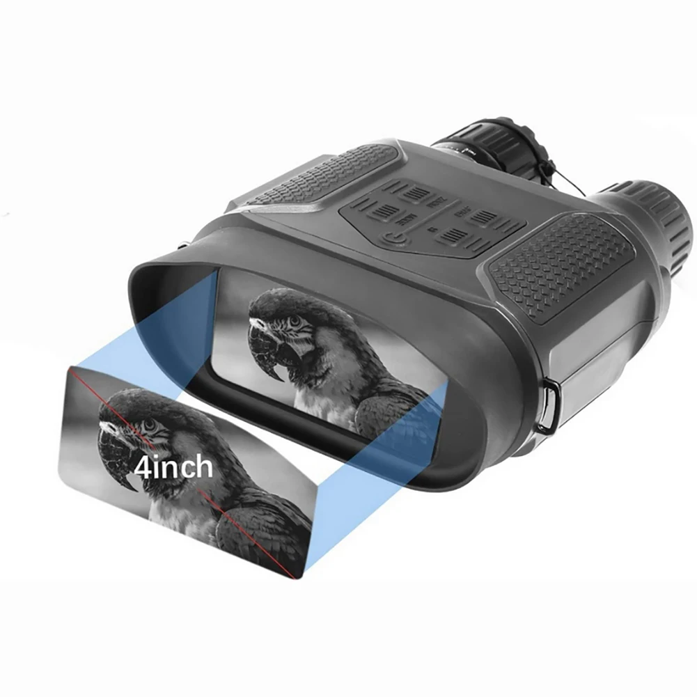 

Night Vision Binocular Telescope Infrared HD Digital with 32G TF Card Black for Outdoor Low Light Shooting