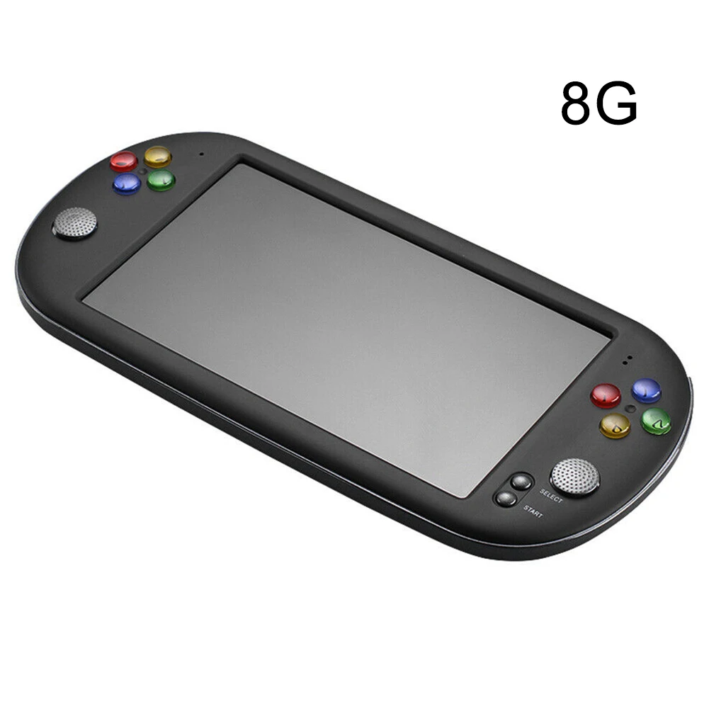 

X16 Multifunction Player Breakpoint Memory Double Rocker ABS Retro Movies Handheld USB Music Game Console Portable Video 7 Inch