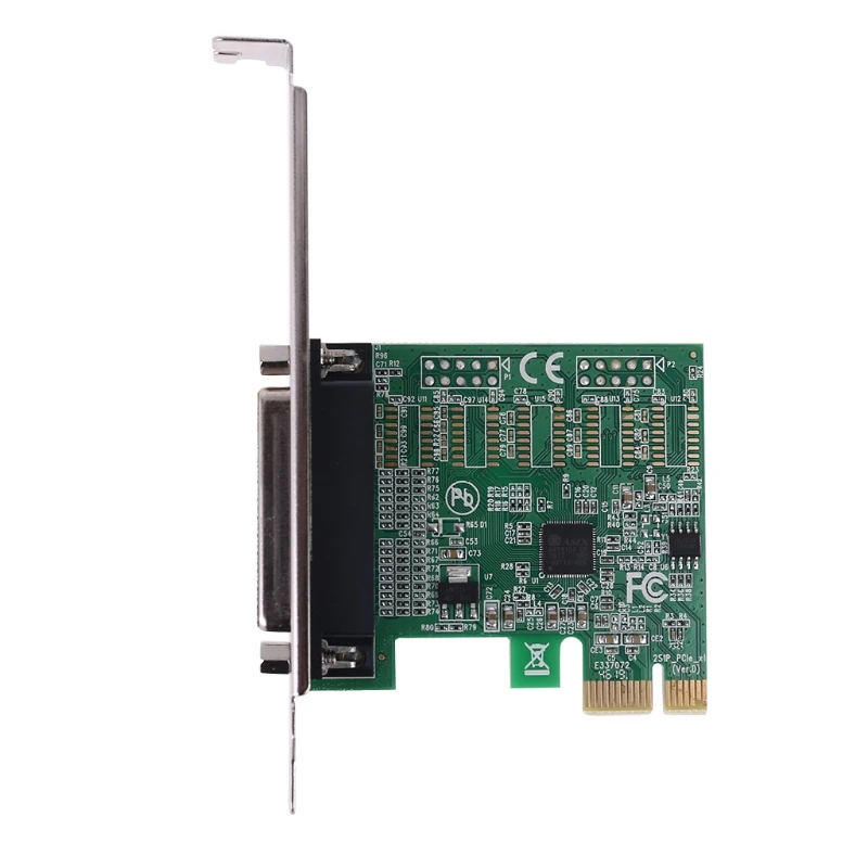 

Parallel Port DB25 25Pin PCIE Riser Card LPT Printer to PCI-E Express Converter