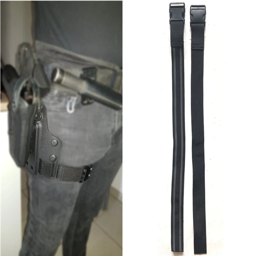 Tactical Thigh Strap Elastic Band Strap for Drop Leg Gun Holster Platform Leg Hanger Airsoft Hunting Accessories for Glock 1911