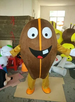 

Cosplay Coffee Bean Fruit Vegetable Mascot Costumes Party Game Carnival Dress1P Hallowen Birthday Unisex Gifts
