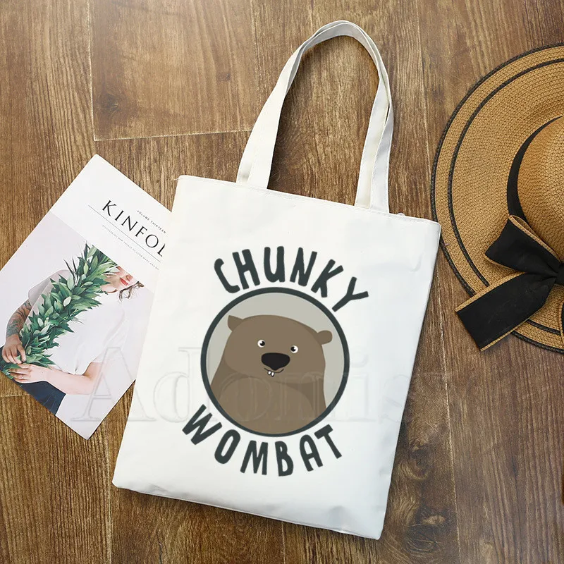Женские сумки Wombat с милым дизайном новые женские лидер продаж модная Холщовая