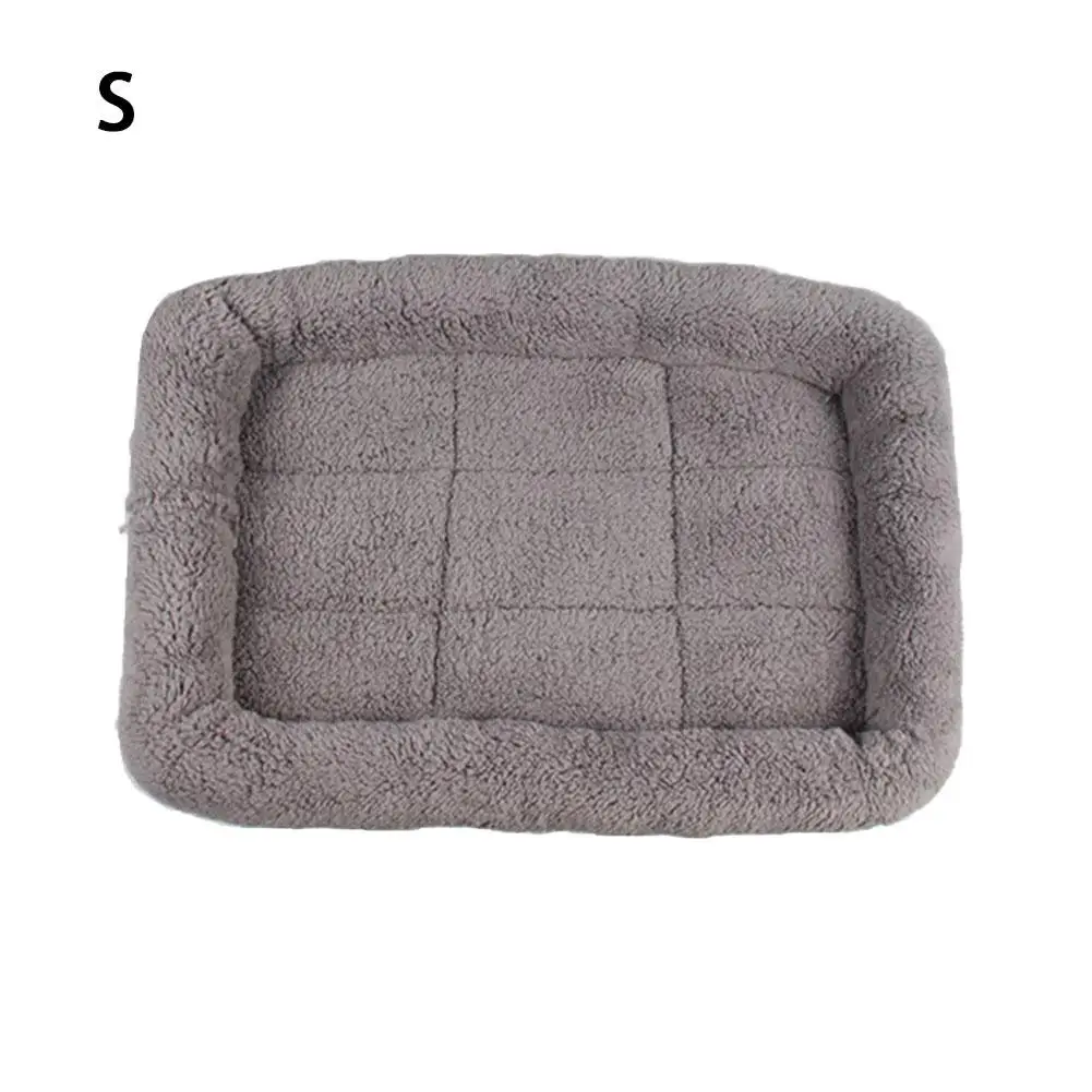 Cat Bed Pet Warming Kennel Washable Pet Floppy Extra Comfy Plush Rim Cushion And Nonslip Bottom Dog Beds For Small Dogs House