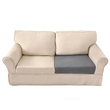 

Solid Color Sofa Cushion Cover Elastic Protector Sofa Cover Personality Matching Washable Couch Cover Slipcover Decor