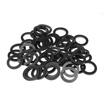 

uxcell Rubber Flat Washers, 31mm Inner Diameter 45mm OD 3.6mm Thick 50pcs