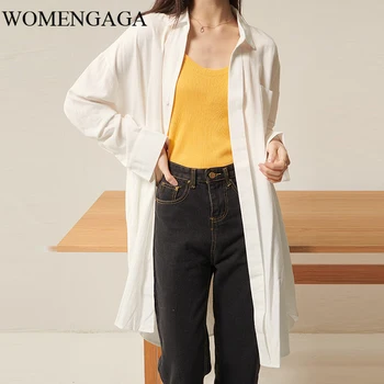 

Europe Korean Style Solid Loose Knitted Medium and Long Casual Temperament Women Dress 2020 Spring Summer Fashion Dress OF8P