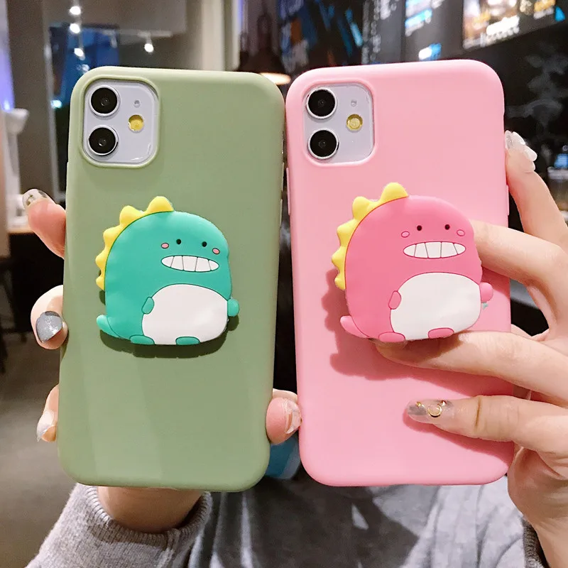 xiaomi leather case cosmos blue 3D Cute Cartoon Dinosaur soft Phone case For Xiaomi Redmi 9A 9C 9 Pro Note 9s 8 8T 8A 7 7A 6 6A 5A 4X 4 5 Plus K30 K20 Cover xiaomi leather case