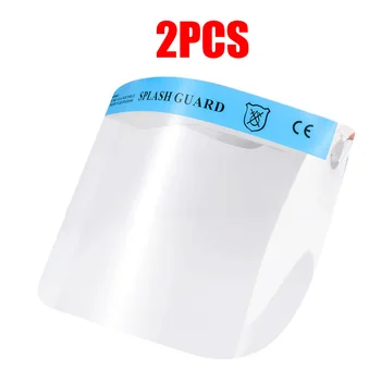 

1/2/5/10pcs Transparent Anti Splash Face Shield Full Face Cover Protective Film Tool Face Shield Cycling Riding Face Cover