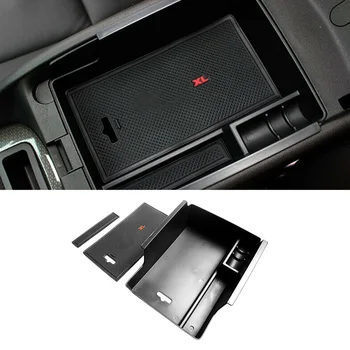 

Car Organizer Armrest Storage Box Organizer Holder Black For Chevrolet Malibu 2016-2019 For Wallet Phone Coins Cigarette Key