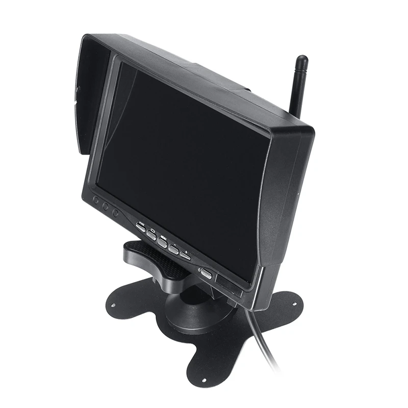 Беспроводной 7 дюймовый монитор заднего вида Камера комплект заднего вида 12V 24V для грузовиков, караван, лодка