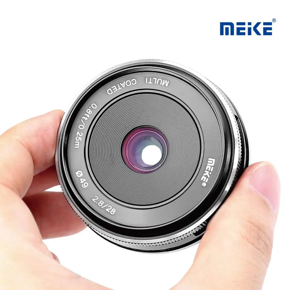Meike 28mm f2.8 Manual Focus Fixed Lens for Sony E