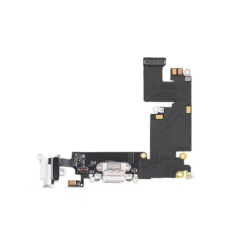 Micro Dock Plug Conector Board USB Charging Port Flex Cable For Apple iphone 6 plus 5.5&quot Replacement Parts | Мобильные телефоны