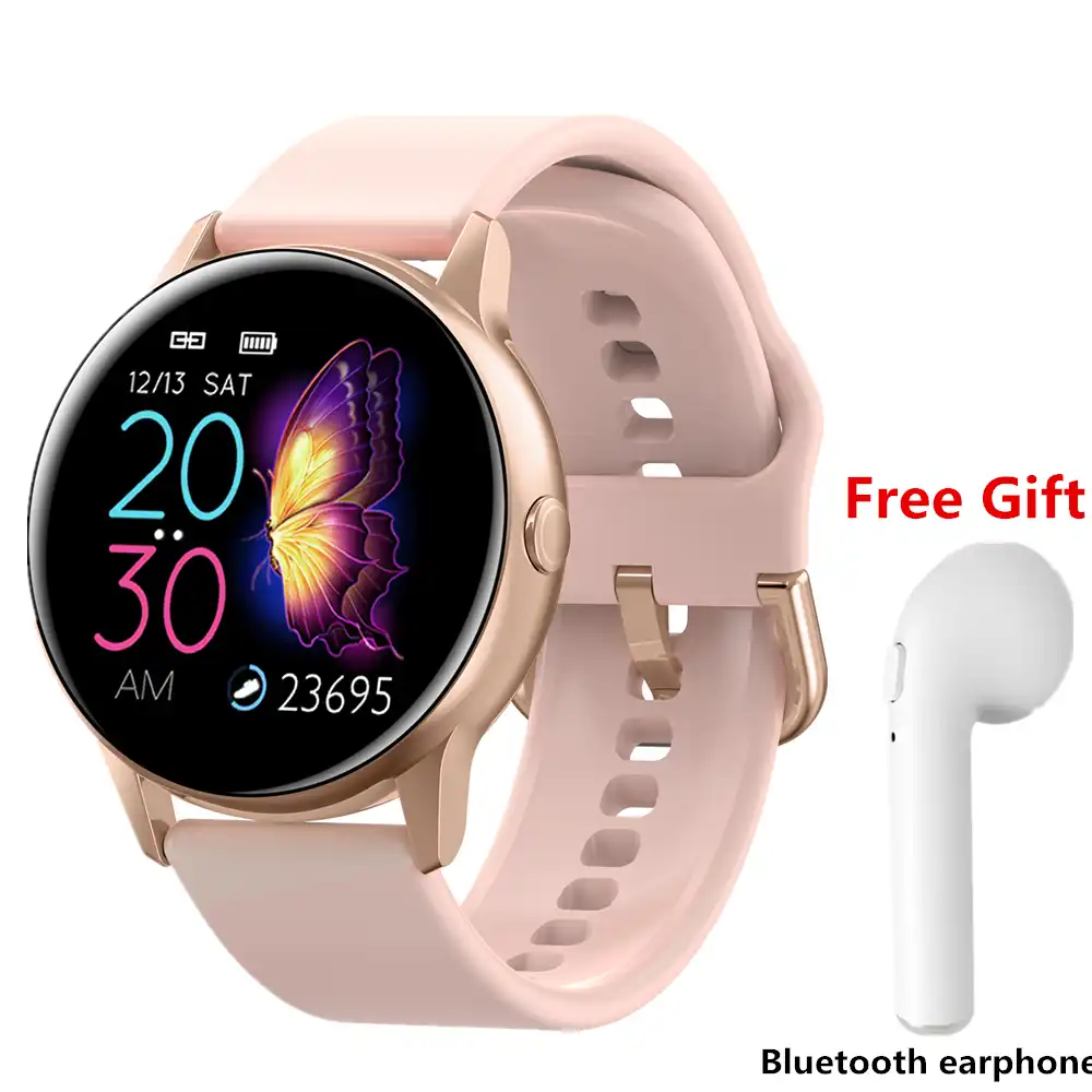 how to set the time on a touch screen watch