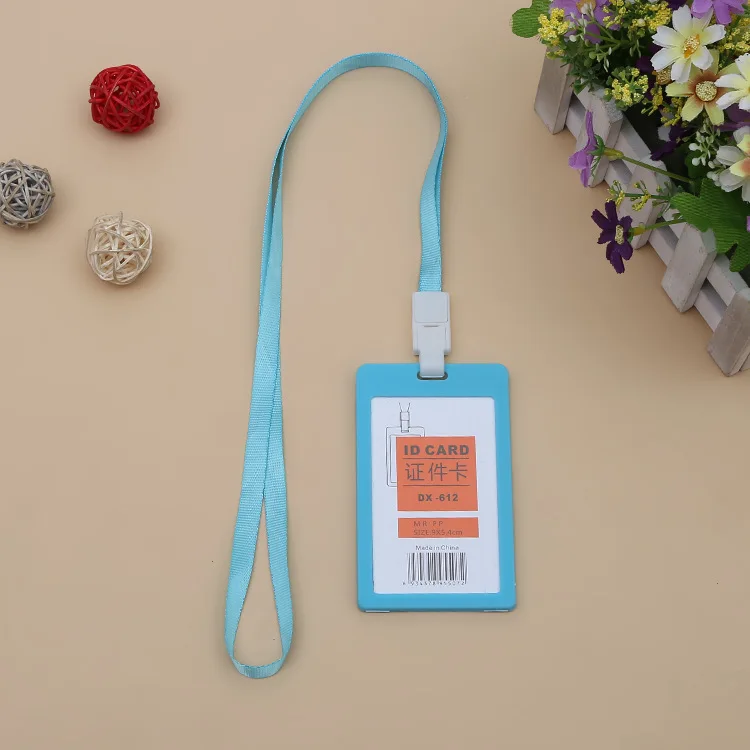 

New Style Work Permit Customizable Students Employee Card Bus IC Card Certificate Holder Enterprise Factory Work Permit Wholesal