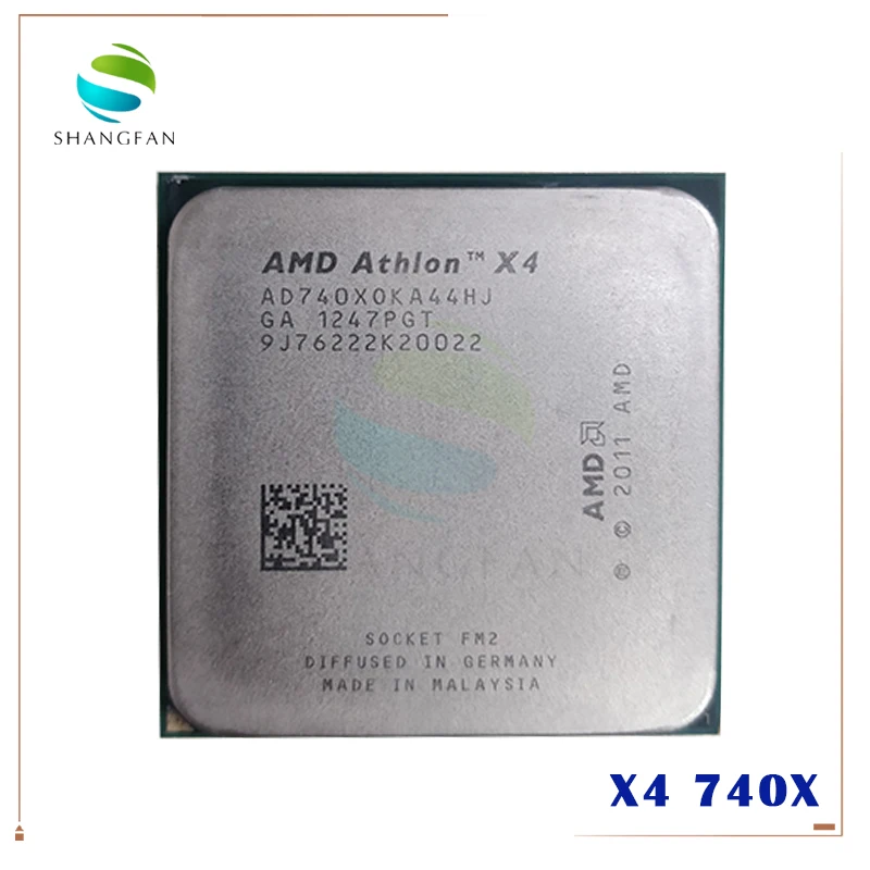 AMD Athlon X4 740 740X AD740XOKA44HJ четырехъядерный процессор 3 2 ГГц 65 Вт настольный Socket FM2|amd athlon