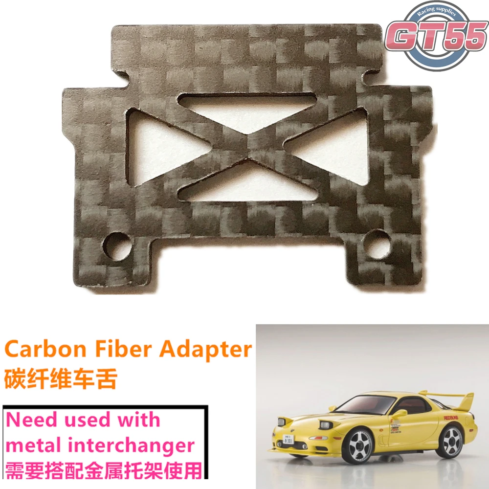 Gt55Racing Kyosho Miniz Rx-7 Fd3S Adattatore Per Clip Corpo In Fibra Di Carbonio Per Mini-Z Mr03 Awd Atomic Gl Mzp425