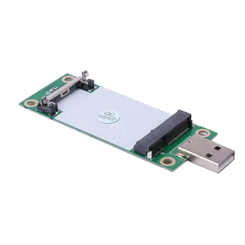 Мини-pci-e к usb-порту 52PIN с sim-слотом modulepci-e беспроводной к usb-адаптеру карта тестовый модуль WWAN для 3g сетевой карты