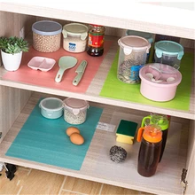 4 шт/лот водонепроницаемый холодильник коврик силиконовый Антибактериальный противообрастающий плесени влажная салфетка под приборы Scrubable коврики для холодильника