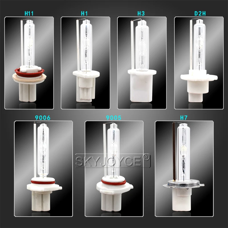 SKYJOYCE 2PCS High Power 12V Car Light HID Headlight Bulb 75W 100W 150W Xenon D2H H1 H3 H7 H11 9005 9006 4300K 5000K 6000K 8000K  (3)