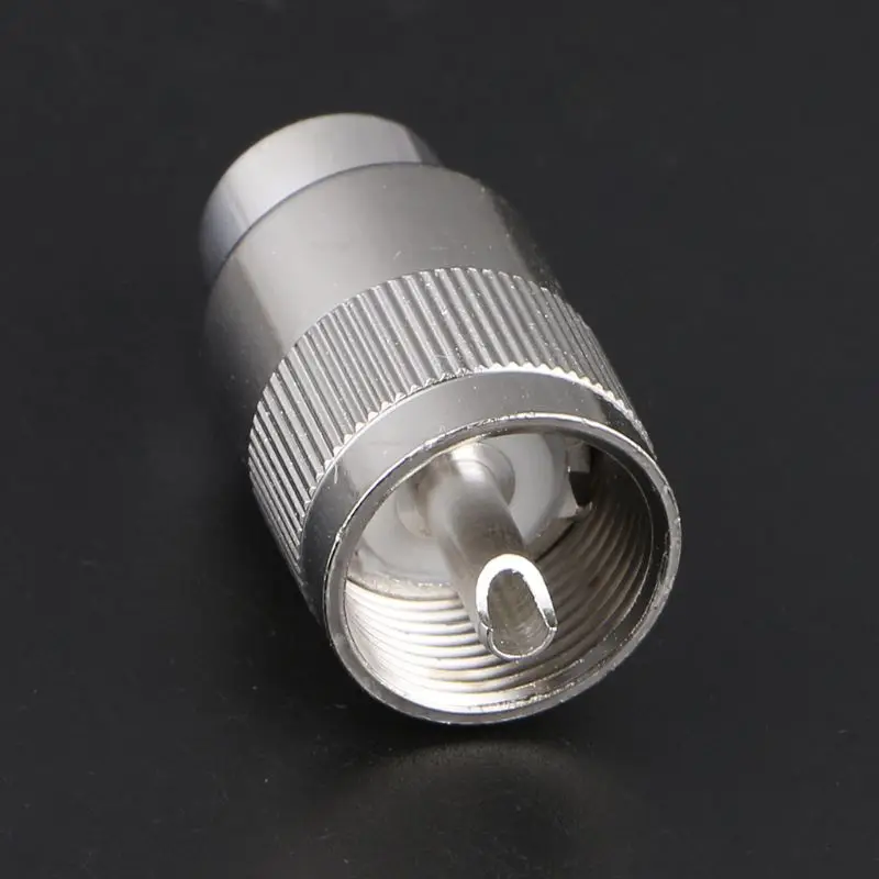 100% novo e de alta qualidade yuanmaoao uhf macho pl259 plug solda rg8 rg213 lmr400 7d-fb rf conector de cabo coaxial