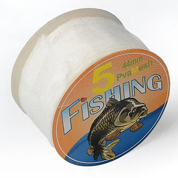 

25/37/44mm Dissolving PVA Artifact Refill Bait Net Fishing Bait Bag Mesh Water Soluble Outdoor Carp Stocking Rig