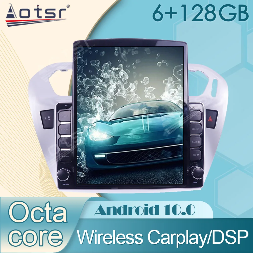 

6+128G Android 10.0 For Peugeot 301 2008 - 2014 Car Radio GPS Navi Video Multimedia Player Stereo receiver Carplay Head Unit DPS